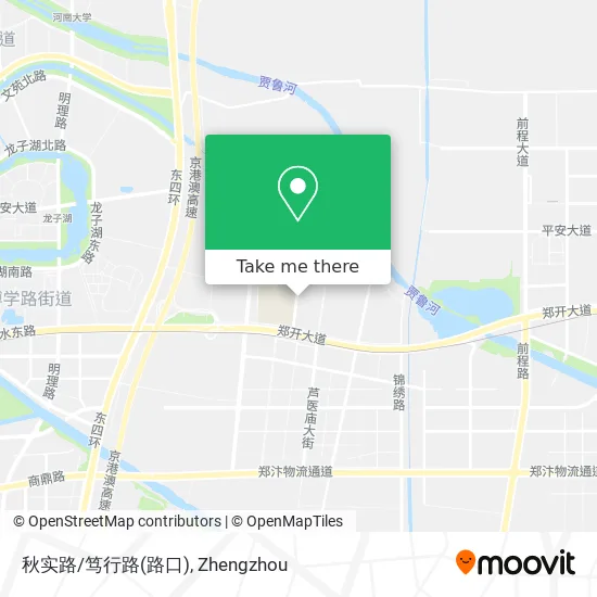 秋实路/笃行路(路口) map