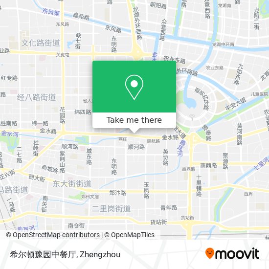 希尔顿豫园中餐厅 map