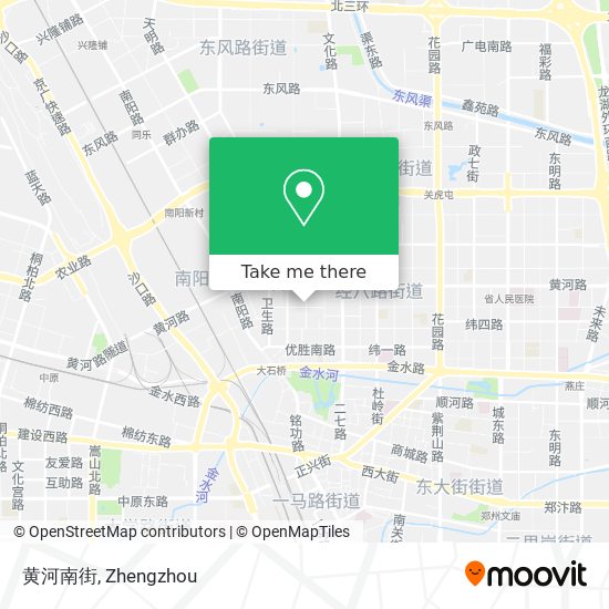 黄河南街 map