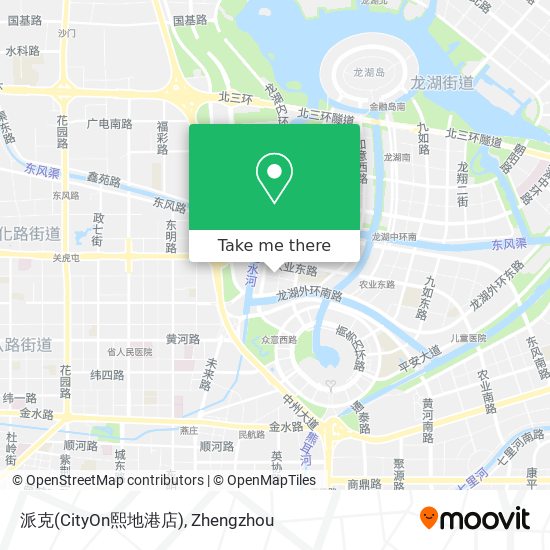 派克(CityOn熙地港店) map