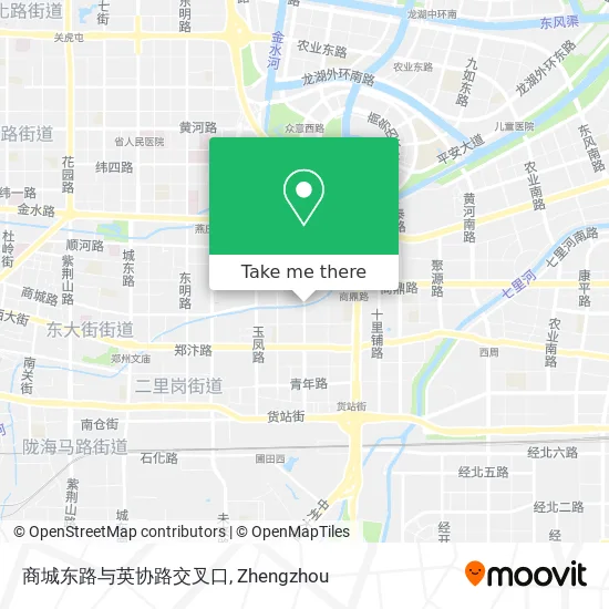 商城东路与英协路交叉口 map