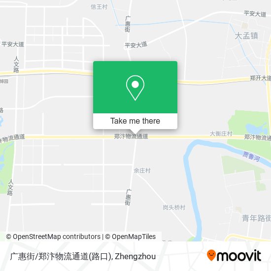 广惠街/郑汴物流通道(路口) map