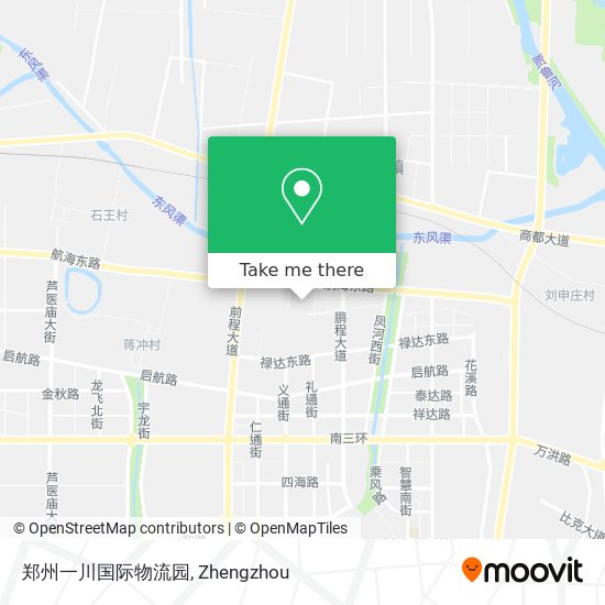 郑州一川国际物流园 map