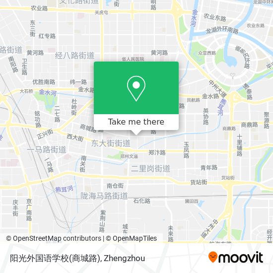 阳光外国语学校(商城路) map