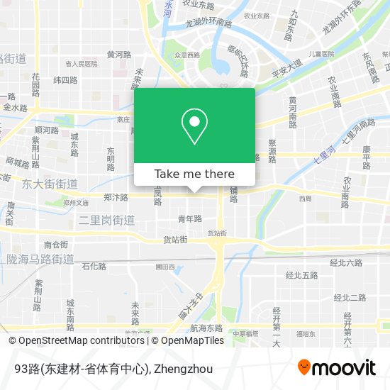 93路(东建材-省体育中心) map