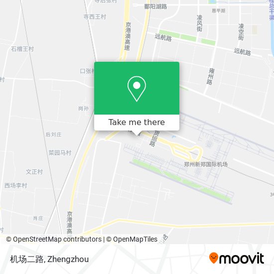 机场二路 map