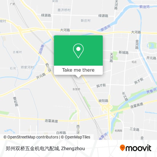 郑州双桥五金机电汽配城 map