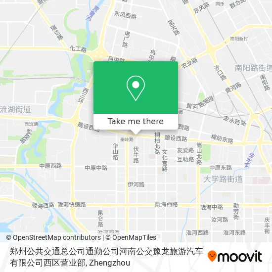 郑州公共交通总公司通勤公司河南公交豫龙旅游汽车有限公司西区营业部 map