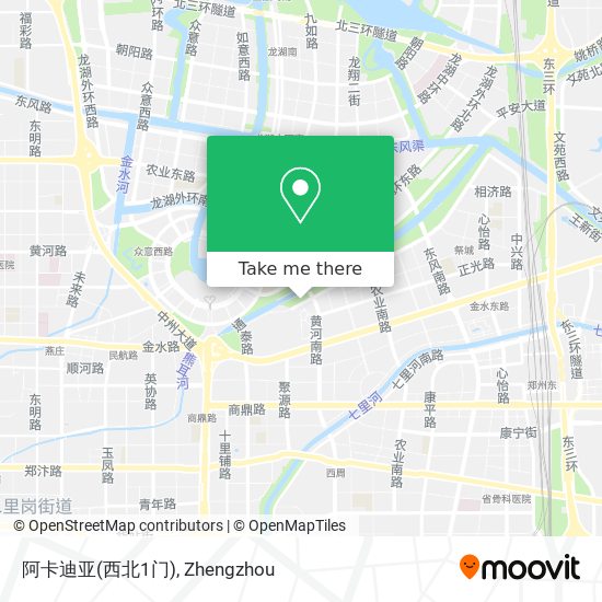 阿卡迪亚(西北1门) map