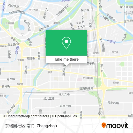 东瑞园社区-南门 map