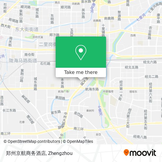 郑州京航商务酒店 map