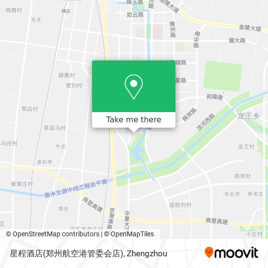 星程酒店(郑州航空港管委会店) map