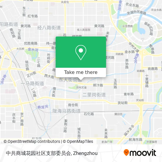 中共商城花园社区支部委员会 map