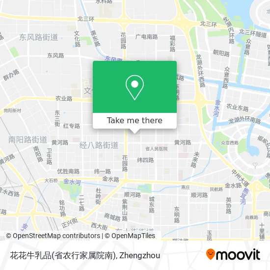 花花牛乳品(省农行家属院南) map