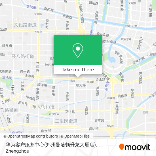 华为客户服务中心(郑州曼哈顿升龙大厦店) map