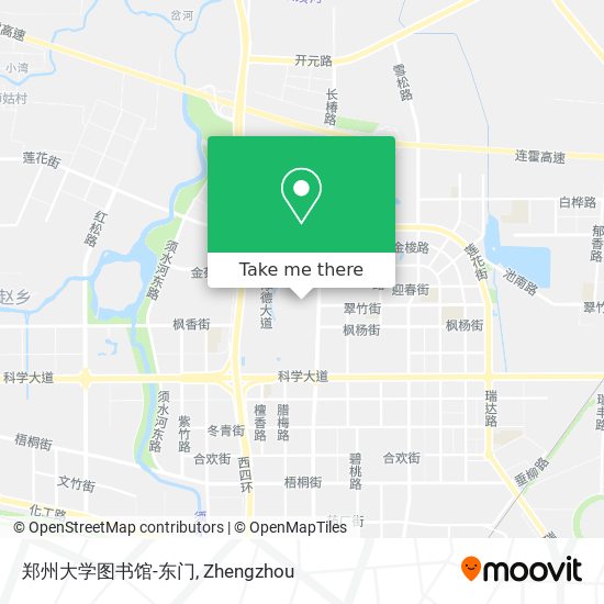 郑州大学图书馆-东门 map