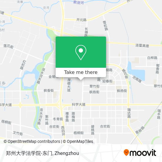 郑州大学法学院-东门 map