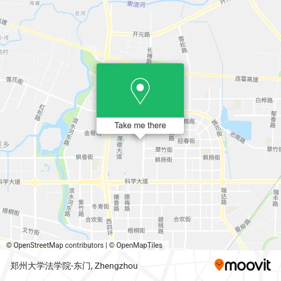 郑州大学法学院-东门 map