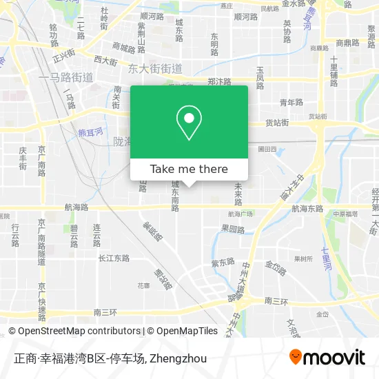正商·幸福港湾B区-停车场 map