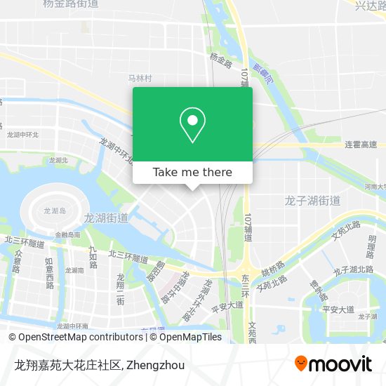 龙翔嘉苑大花庄社区 map