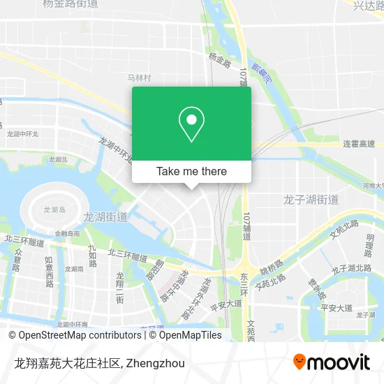 龙翔嘉苑大花庄社区 map