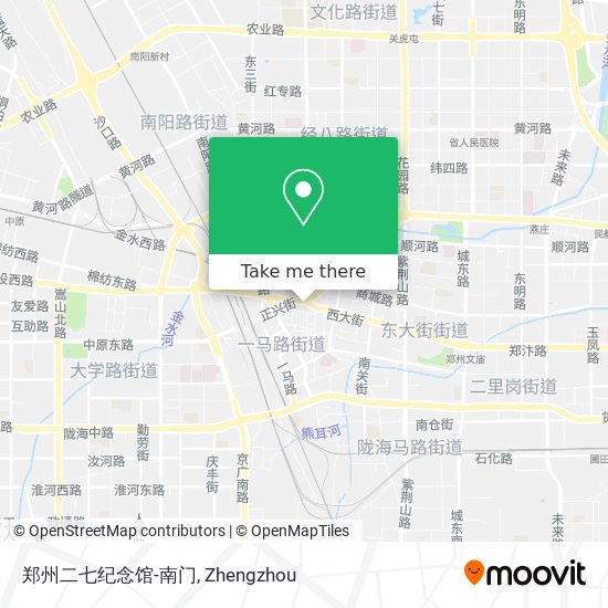 郑州二七纪念馆-南门 map