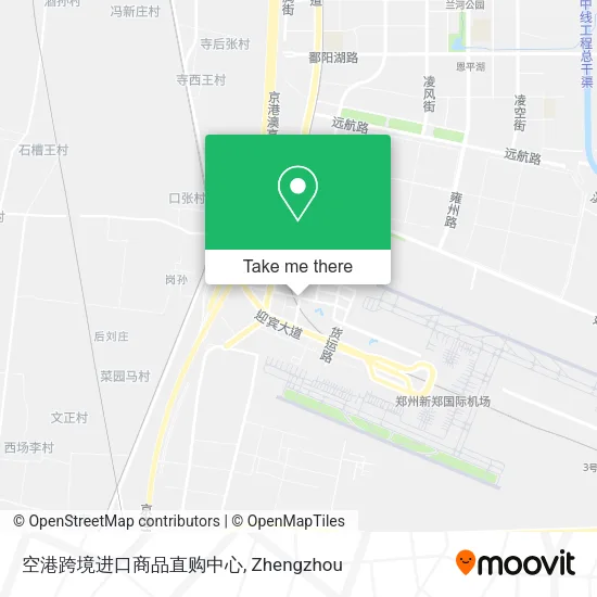 空港跨境进口商品直购中心 map