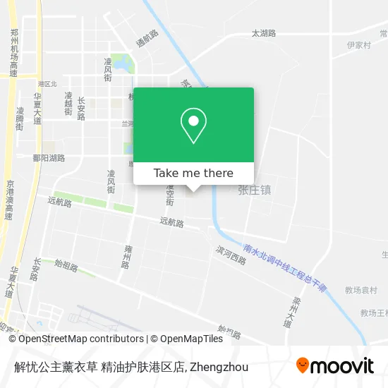 解忧公主薰衣草 精油护肤港区店 map