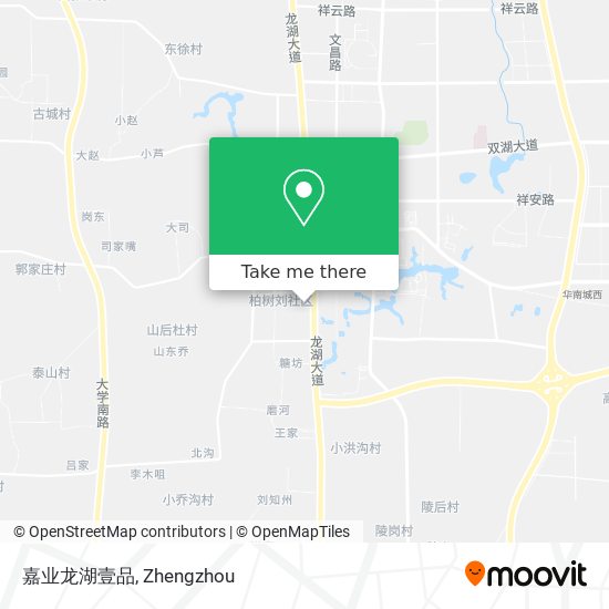 嘉业龙湖壹品 map