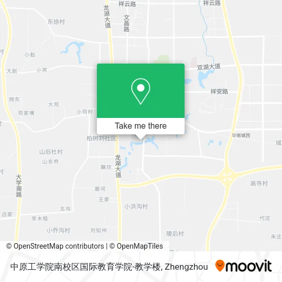 中原工学院南校区国际教育学院-教学楼 map