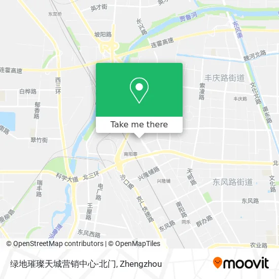 绿地璀璨天城营销中心-北门 map