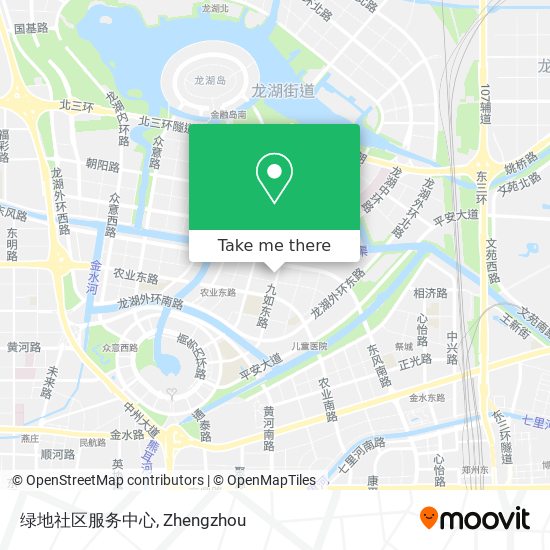 绿地社区服务中心 map