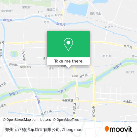 郑州宝路德汽车销售有限公司 map