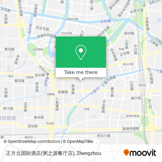 正方元国际酒店(粥之源餐厅店) map