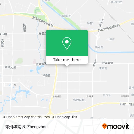 郑州华南城 map