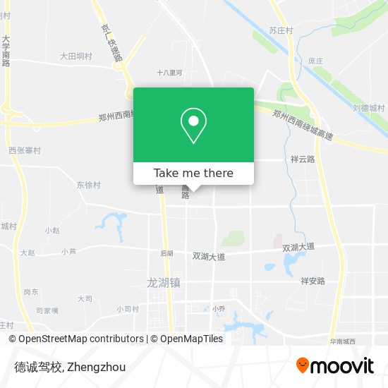 德诚驾校 map