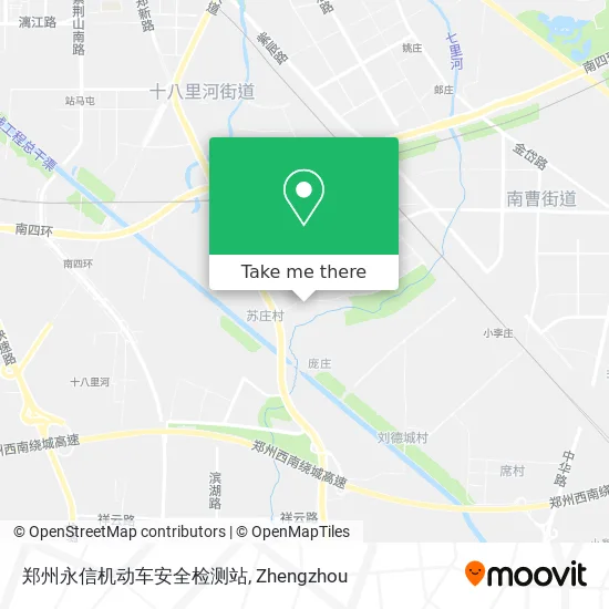 郑州永信机动车安全检测站 map