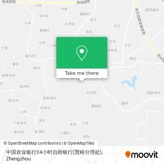 中国农业银行24小时自助银行(贾峪分理处) map