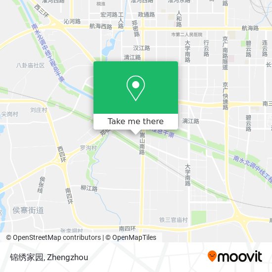 锦绣家园 map