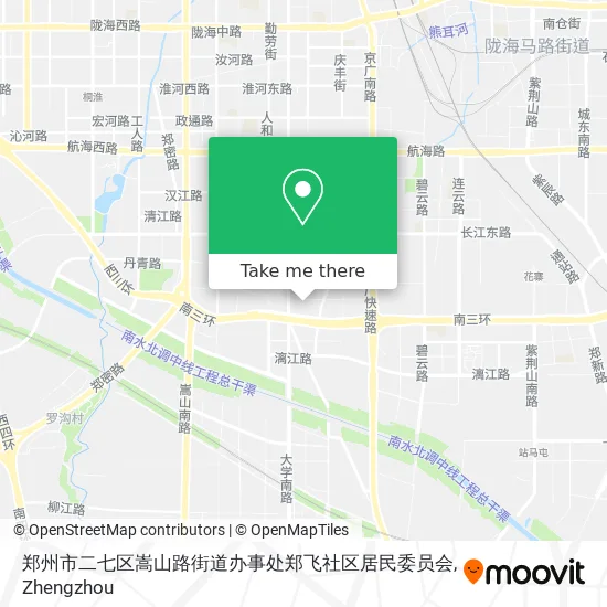 郑州市二七区嵩山路街道办事处郑飞社区居民委员会 map