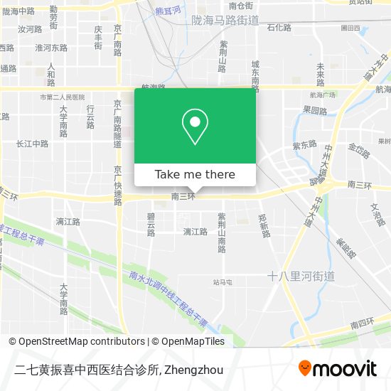 二七黄振喜中西医结合诊所 map