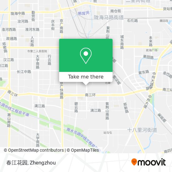 春江花园 map