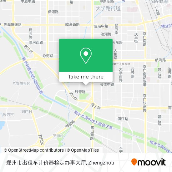 郑州市出租车计价器检定办事大厅 map
