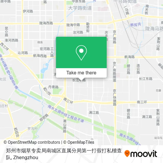 郑州市烟草专卖局南城区直属分局第一打假打私稽查队 map