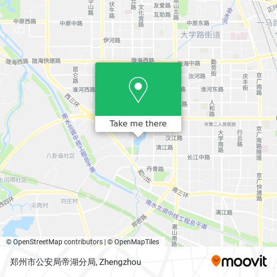 郑州市公安局帝湖分局 map