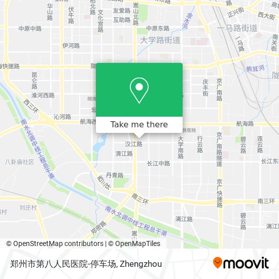 郑州市第八人民医院-停车场 map