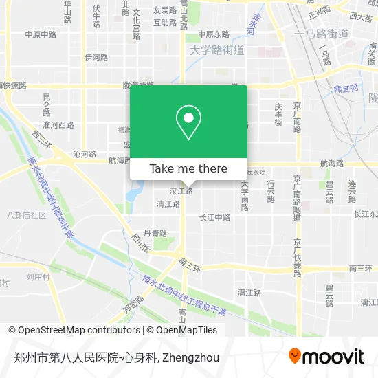 郑州市第八人民医院-心身科 map