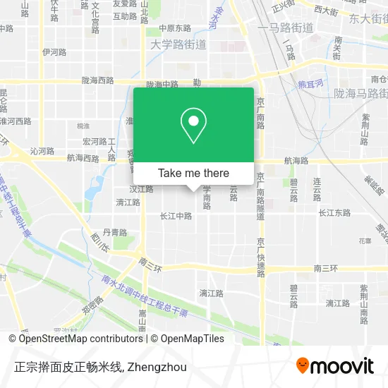 正宗擀面皮正畅米线 map