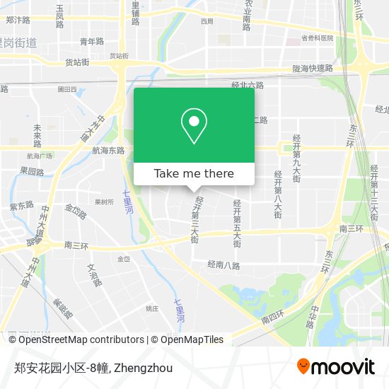 郑安花园小区-8幢 map