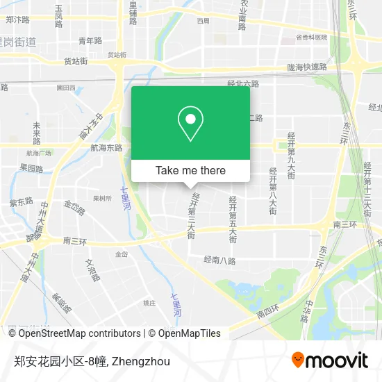 郑安花园小区-8幢 map